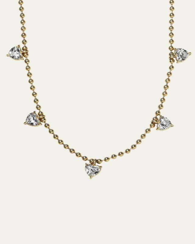Primal Love Dripping Hearts Necklace